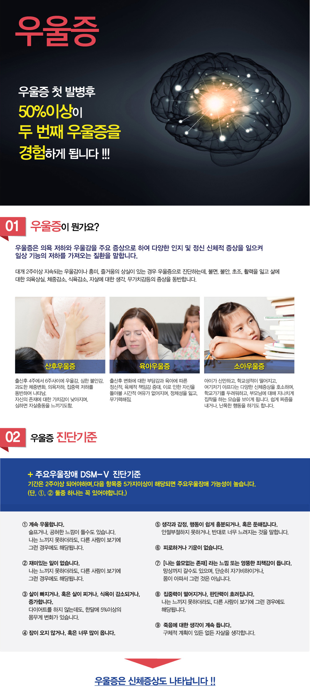 우울증, 우울증초기증상은 어떻게 나타나며, 어떨 때 우울증 테스트를 해봐야하나요? 우울증종류에 따라 우울증 치료 방법이 다른가요? 청소년 우울증은 다른 양상을 보인다고 들었는데, 어떤가요? 우울증 치료 및 우울증 극복 방법 어떤 것이 있는지, 우울증 완치가 가능한지 궁금해요. 치료하려는데 우울증 치료 잘하는 병원, 추천이나 소개해주세요. 굉장히 많이 듣는 질문인데요. 우울증 증상에 대해 알아보겠습니다.